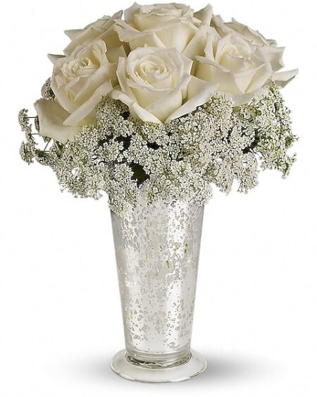 White Lace Centerpiece