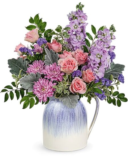 Pour on the Pretty Bouquet