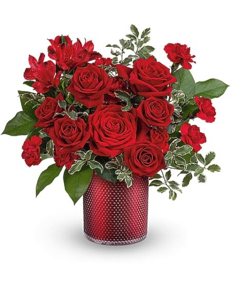 Radiant Crimson Bouquet