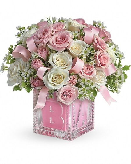 Baby's First Block - Pink