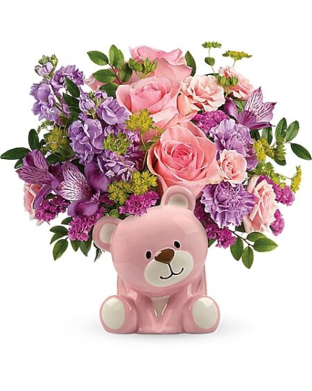 Beautiful Arrival Bear Bouquet