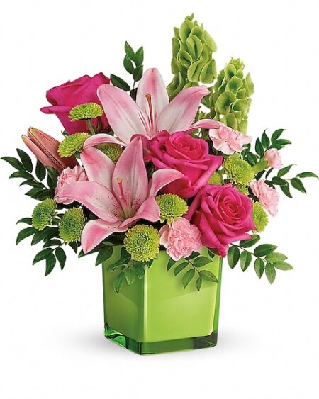 In Love With Lime Bouquet