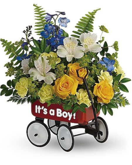 Sweet Little Wagon Bouquet