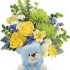 Joyful Blue Bear Bouquet