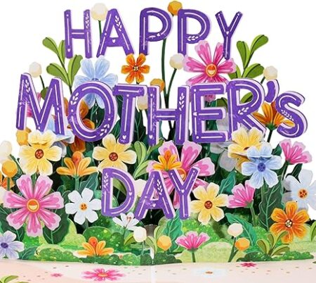 3D Happy Mothers Day Pop Up Card Handcrafted