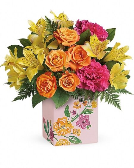Painted Blossoms Bouquet