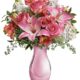 Pink Reflections Bouquet with Roses