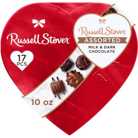 Heart Assorted Milk and Dark Chocolate Medium