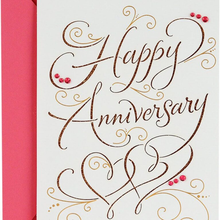 Hallmark Signature Anniversary Card for Couple